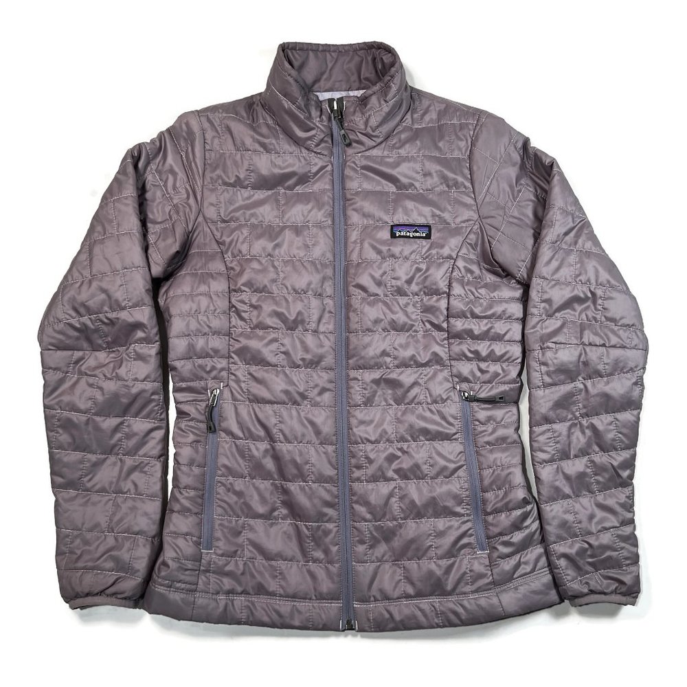 Patagonia Nano Puff Puffer Jacket Womens XS Purple